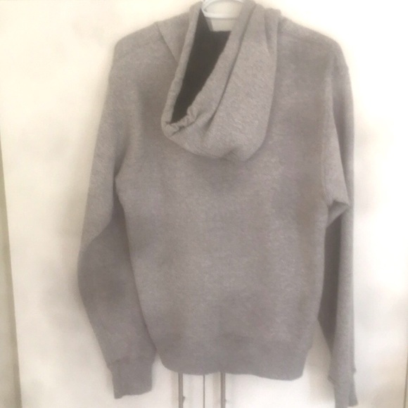 Champion Men's Gray Full Zip Hoodie - Small (Fits Medium), 50% Cotton - Picture 6 of 13